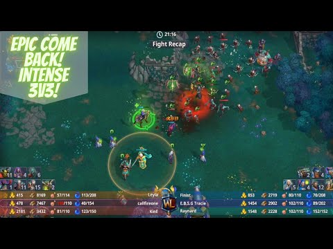 War Legends -Tracie, Finist & Raynard! Epic - 3v3!