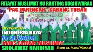 Download lagu MARS FATAYAT MUSLIMAT - YA LAL WATON - SHOLAWAT NAHDIYAH - INDONESIA RAYA mp3