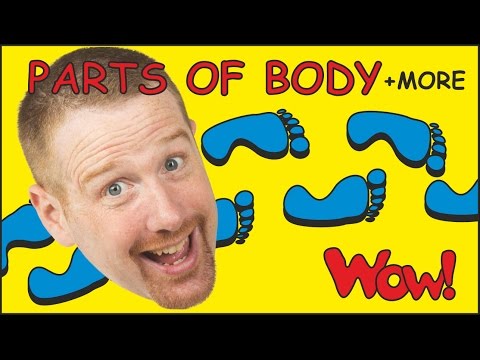 Body Parts + MORE Magic English Stories for Kids from Steve and Maggie by Wow English TV
