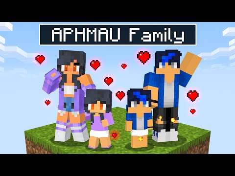 INSANE: Milo and Chip play with APHMAU FAMILY in Minecraft