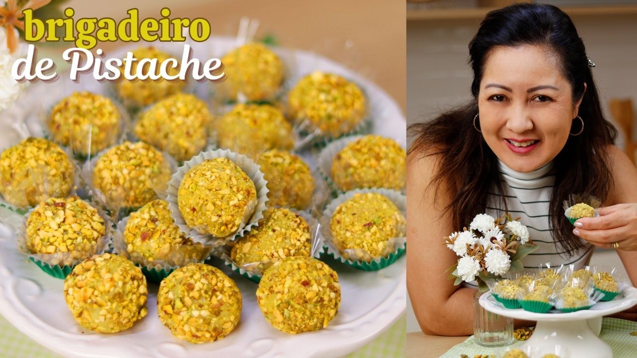 BRIGADEIRO DE PISTACHE - BEM CREMOSO - RECEITA FÁCIL E PRÁTICA - Dika da Naka