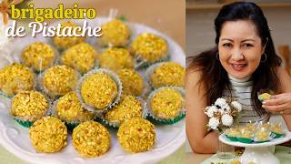 BRIGADEIRO DE PISTACHE - BEM CREMOSO - RECEITA FÁCIL E PRÁTICA - Dika da Naka