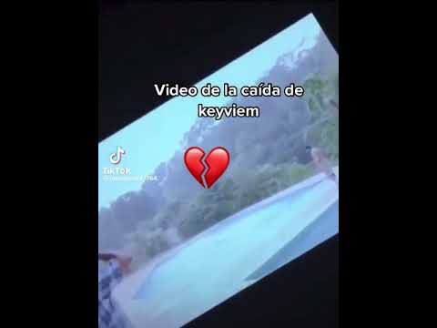 Video donde keyviem  tiene el accidente 🤕😰😨😨 video de keyviem