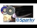Sparky Abrasive's Flap Discs at work. Sparky Flap Discs last 20x longer than resin fiber discs.