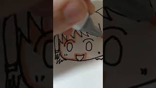 ゆっくり霊夢を描いてみた(リベンジ)　#shorts