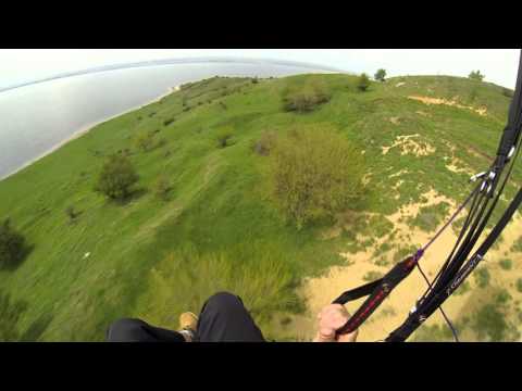 Zbor cu parapanta  la Comanita   Jud - Olt