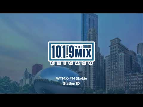 WTMX-FM 101.9: 101.9 The Mix - Skokie, IL - Station ID - 12/25/2024