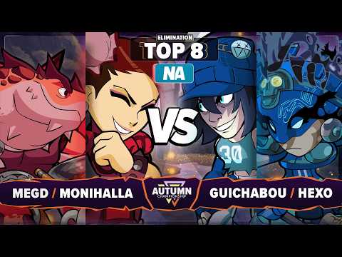 Hexo & Guichabou vs Monihalla & megD - Elimination Top 8 - Autumn Championship 2025 - NA 2v2