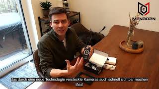 Wanzen Detektor RF Wireless, Wanzendetektor GPS Spy Finder Versteckte Kamera Laser für GSM