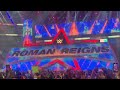 Roman Reigns WWE Wrestlemania 38 Entrance Live!