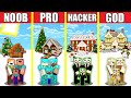 Minecraft Battle CHRISTMAS HOUSE BUILD Minecraft Battle CHRISTMAS HOUSE BUILD