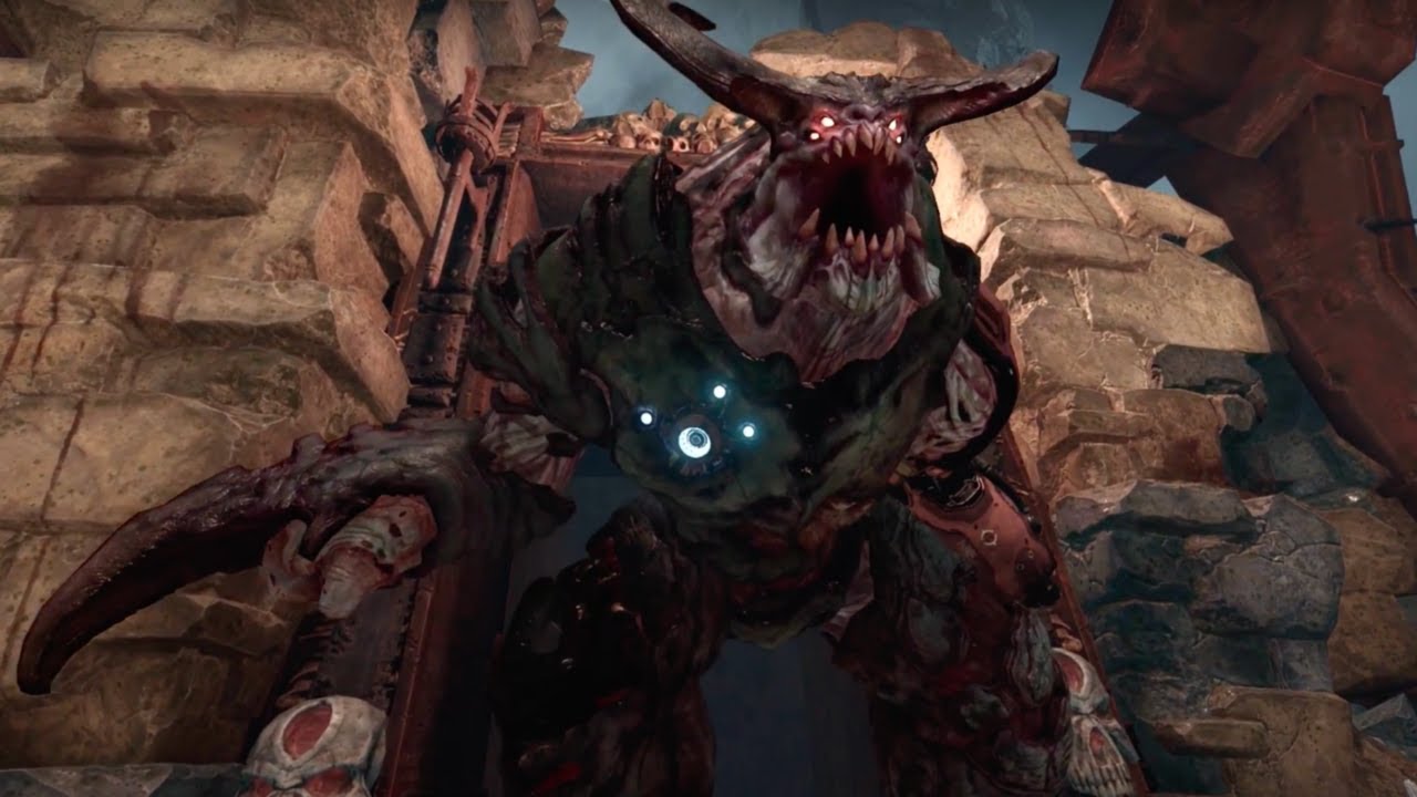 Гра Doom VFR для PS4 (Blu-ray диск) RU Б/В