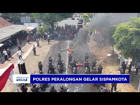 POLRES PEKALONGAN GELAR SISPAMKOTA