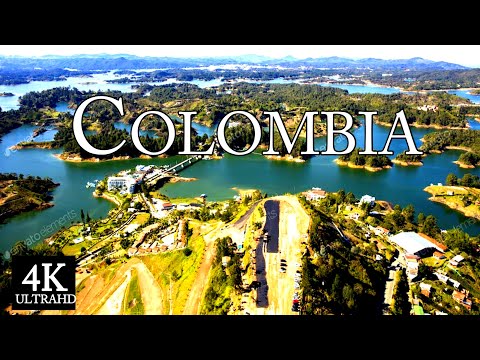 Colombia 4k- Scenic Relaxation Film With Calming Music