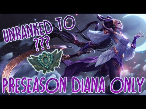 DIANA vs ZOE AGAIN - PRESEASON UNRANKED TO ??? ON NA - GAME 4