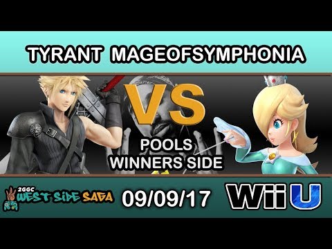 2GGC: West Side Saga - fstep | Tyrant (Cloud) Vs. CvG | MageofSymphonia (Rosalina) - Pools Winners