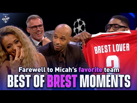 Die besten Brest-Witze bei UCL Today mit Kate Scott, Thierry Henry, Jamie Carragher und Micah Ric...