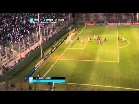 Gol de Gómez. Lanús 1 - Atlético Tucumán 0. 32avos de final. Copa Argentina 2015. FPT