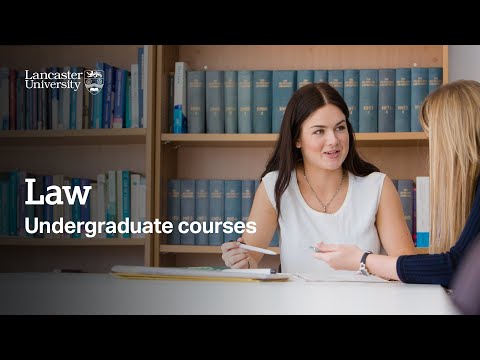 Law LLB Hons (M100) - Lancaster University