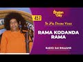 457 Rama Kodanda Rama Baba Sings Sri Sathya Sai Bhajans