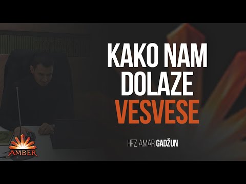KAKO NAM DOLAZE VESVESE I Hfz. Amar Gadžun