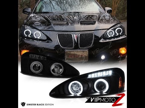 Testing A New Lense Option, AND My New SINISTER BLACK HALO Headlights!!