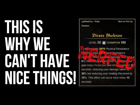 Why Pirate Skeleton Was Nerfed After Years. Plus which set is NEXT? - Scalebreaker PTS Discussion
