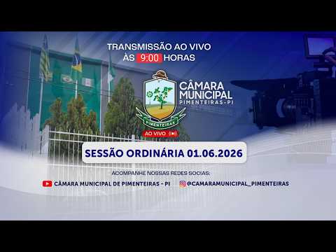 SESSÃO ORDINÁRIA 01.06.2026