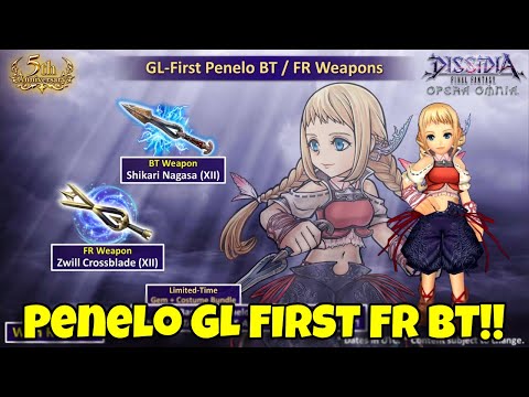 PENELO FR BT GL FIRST Showcase Reaction + Details!! [DFFOO GL]