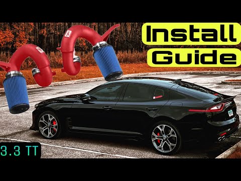 Kia Stinger GT - How To Install Injen Intakes (3.3TT)