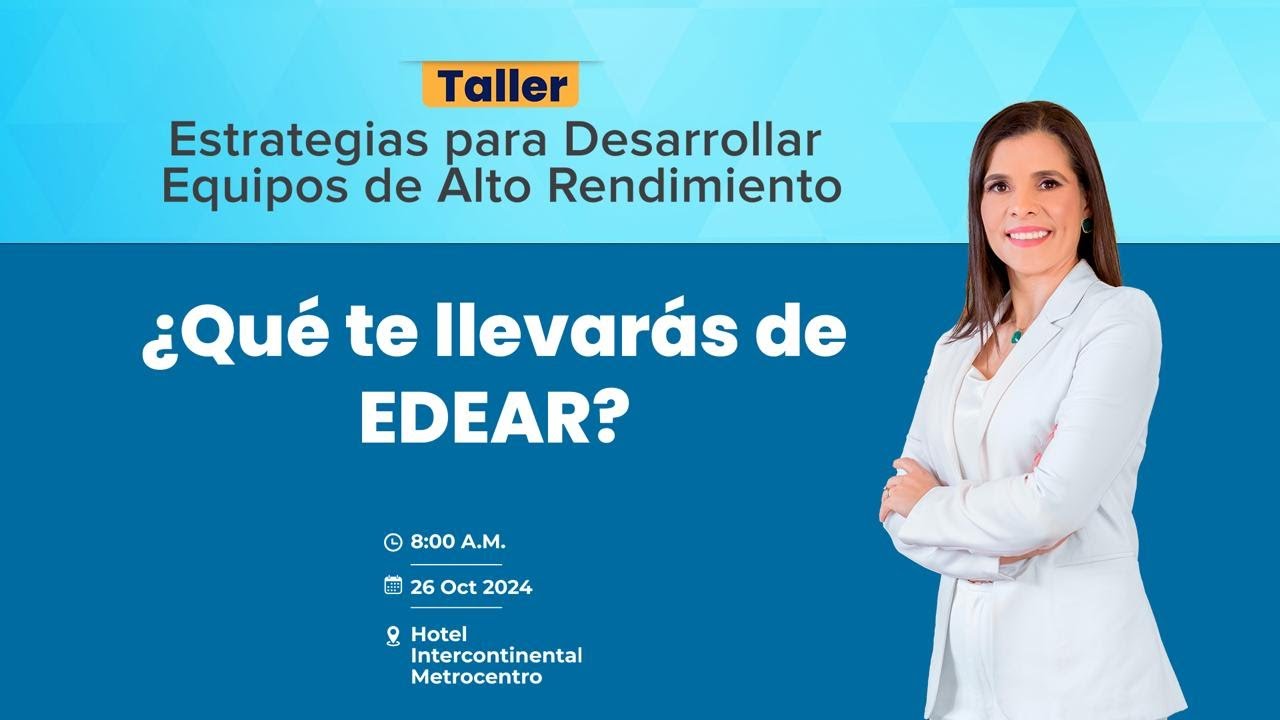 ¿Qué te llevarás del Taller EDEAR?