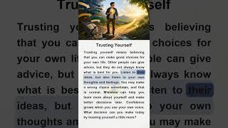 Trusting Yourself #learnenglish