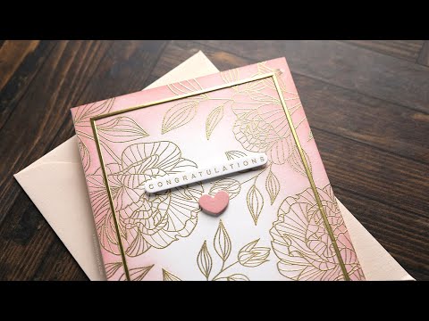 Creating an Elegant and Romantic Wedding Card