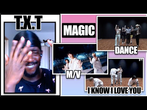 DANCER REACTS TO TXT 투모로우바이투게더 Magic DANCE +  '0X1=LOVESONG I Know I Love You feat. Seori' Dance