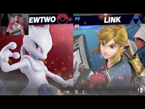 Super Smash Bros Ultimate Mewtwo vs Link