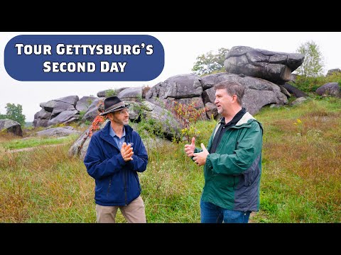 Devil's Den, Little Round Top, The Wheatfield & The Peach Orchard | Day 2 at Gettysburg