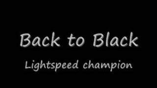 Lightspeed champion back to black