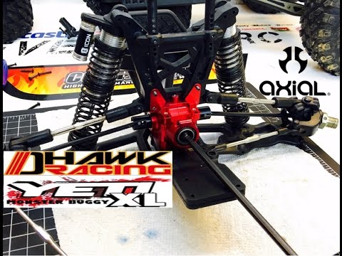 AXIAL YETI XL DHAWK RACING BULKHEAD
