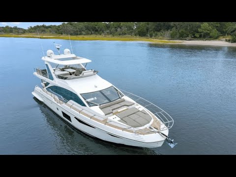 Azimut 60 fly video