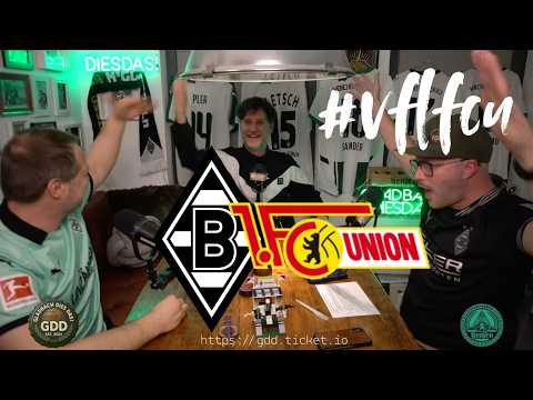 VFL BORUSSIA MÖNCHENGLADBACH vs. 1.FC EISERN UNION 🔥 (Gladbach Dies Das!-Warm Up) 🖤🤍💚