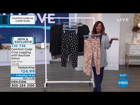 Comfort Code Crop Legging with Keyhole Detail