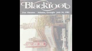 BLACKFOOT - "On The Run" - Live at Fox Theatre, Atlanta, Georgia, 24.07.1981