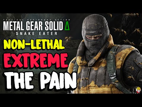 How to Beat The Pain FAST on Extreme | Metal Gear Solid Delta (Non Lethal)