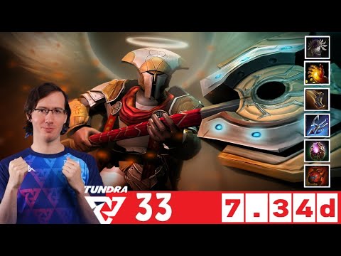 [DOTA 2] TUNDRA.33 the OMNIKNIGHT [OFFLANE] [7.34d]