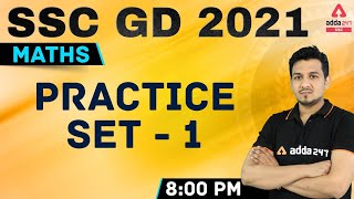 SSC GD 2021 | SSC GD Math | Practice Set #1