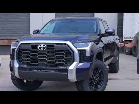 Stock vs lifted 2022 Tundra