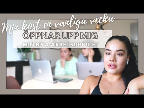VLOGG MED JOBB & KOST | Varför är jag så osäker i kompisrelationer?