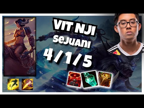 Sejuani vs Nidalee VIT Nji JUNGLE (4/1/5) - v11.3