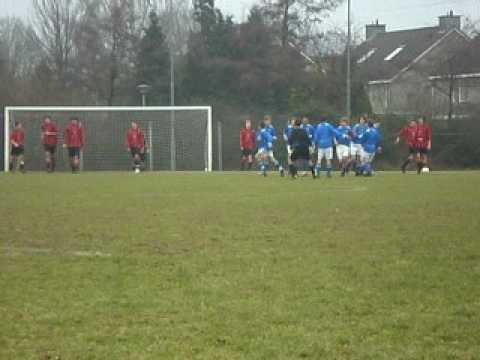 De 1-1 bij Bruheze C1 - IVO C1