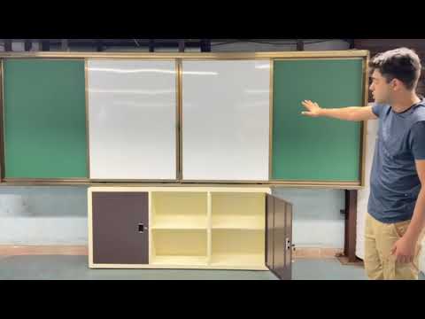 Altop Sliding system to cover  Interactive Board